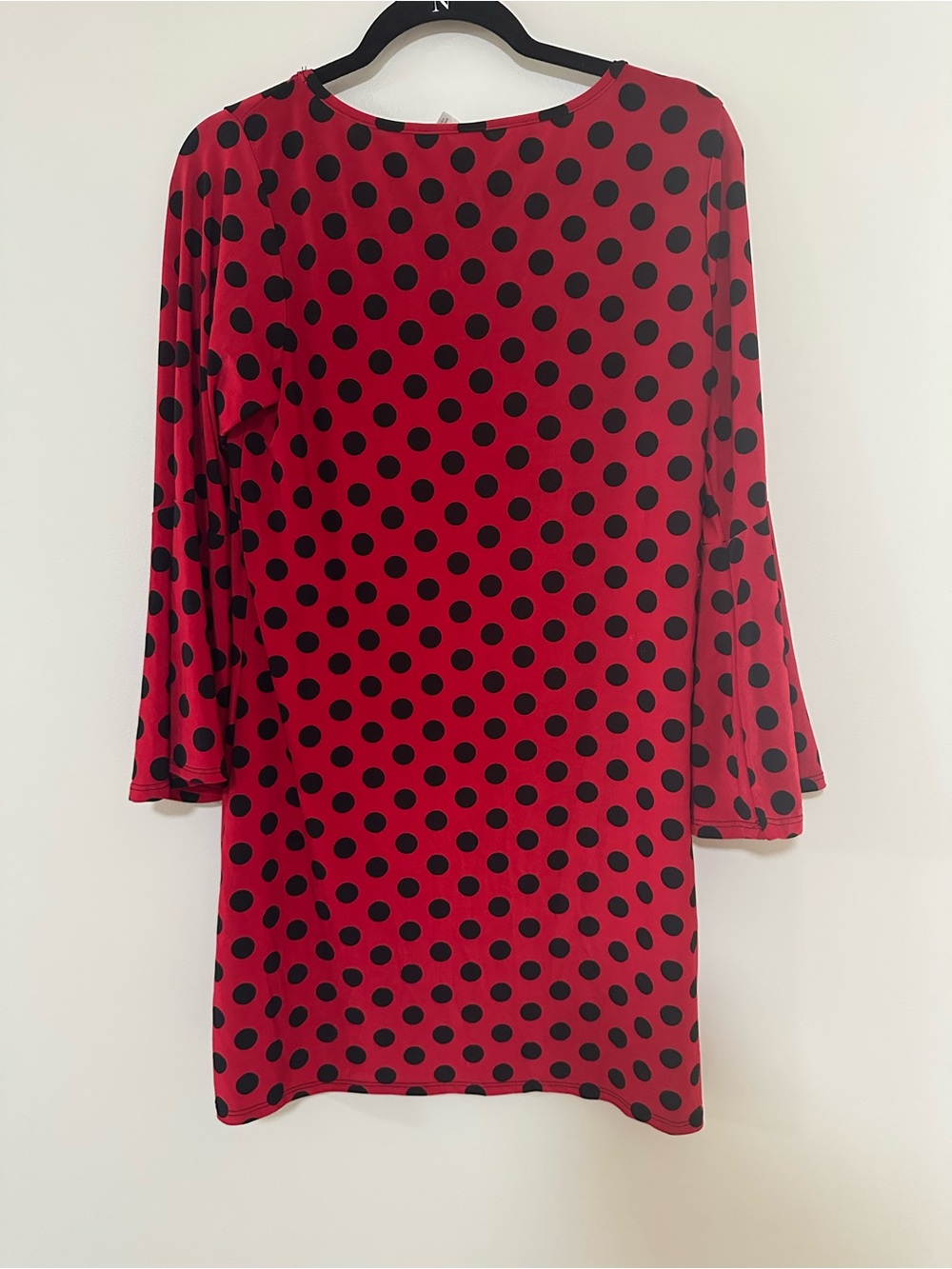 Red & Black Polka Dot Women's Dress - Picture 3 of 3